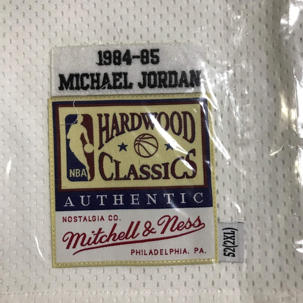 Mitchel and Ness Authentic NBA Chicago Bulls Michael Jordan Jersey 1984-1985